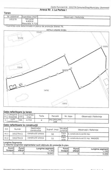 DOMNESTI,Biserica Catichea - 2