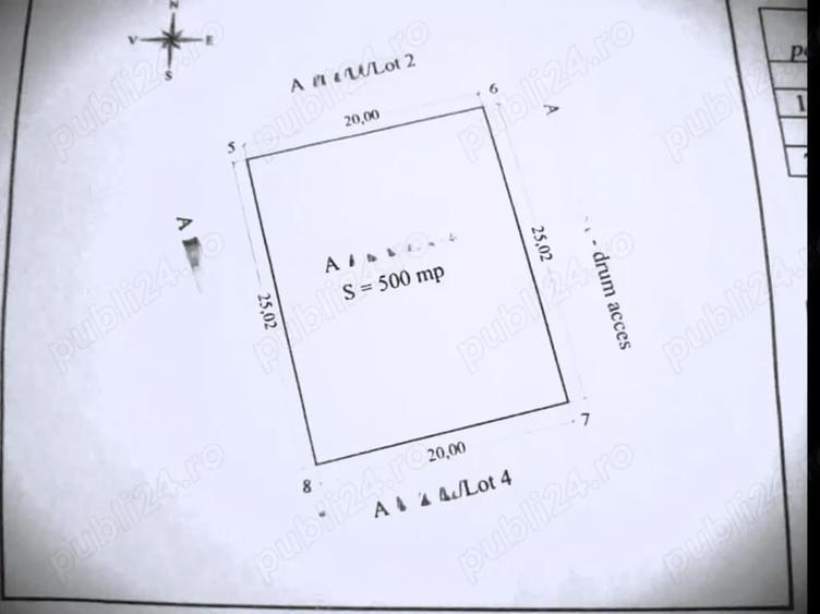 Teren extravilan de vanzare KM 5 - Sere Zona Heliport - 1