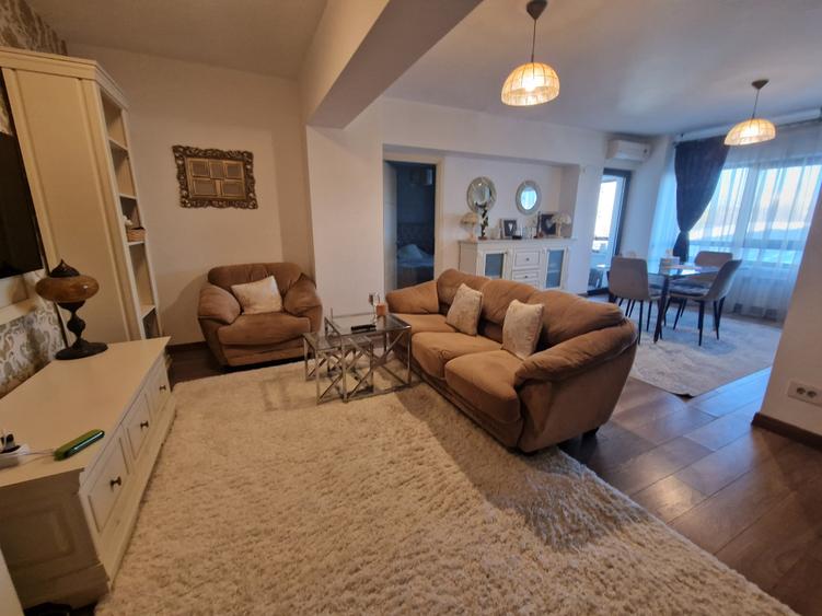 3 camere  cu parcare - complex Newton - amenajari premium - mobilat si utilat - 6