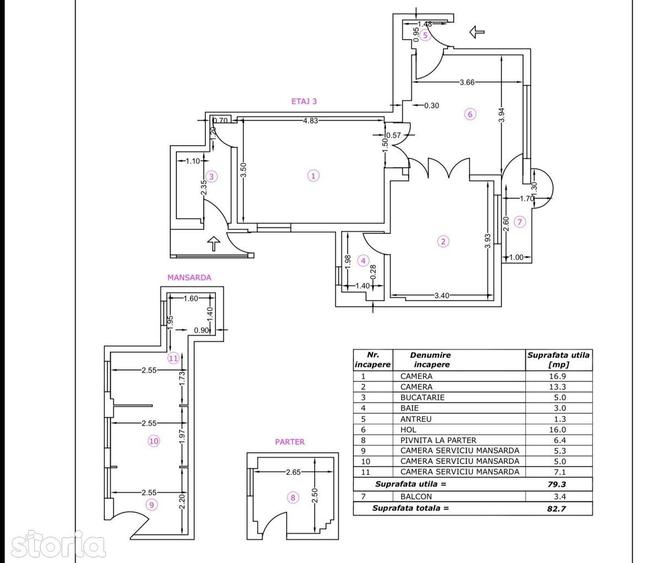 Apartament 2 Camere/ Unirii-Dimitrie Cantemir - 5