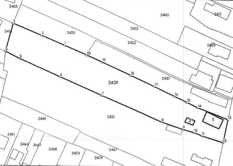Valenii de Munte, teren cu casa demolabila, 2550mp - 3