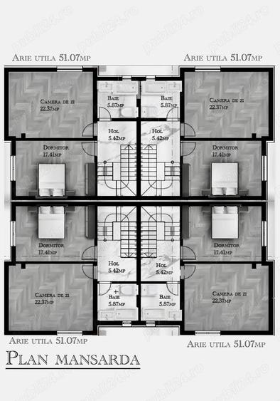 Case P+1+M | 158 mp utili locuin?a| Dobroe?ti,Ilfov| DEZVOLTATOR - 4