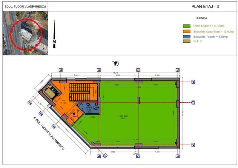 Inchiriere spatii de birouri - Zona 13 Septembrie - 14