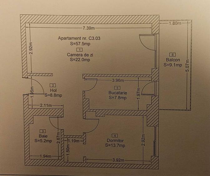 Inchiriere apartament 2 camere nou + loc de parcare, sector 3, Estoria Strada Victor Brauner - 8