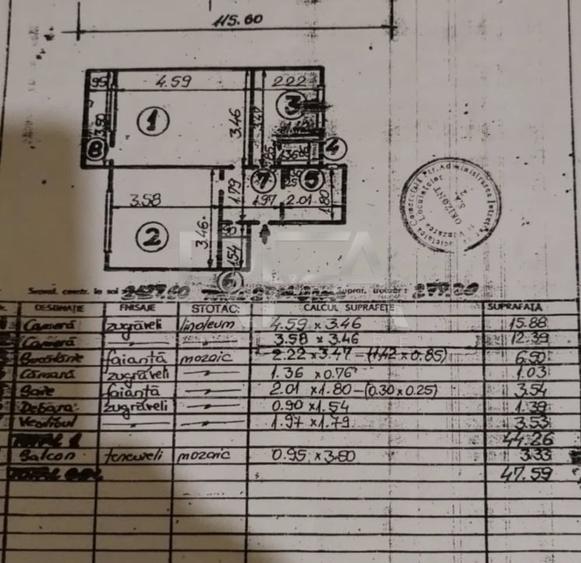 2 camere, et 1/4, bloc tip P-Drumul Taberei - 9