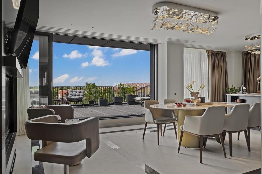 Apartament cu 5 camere decomandat, mobilat în Pipera Apartament cu 5 camere decomandat, mobilat în Pipera