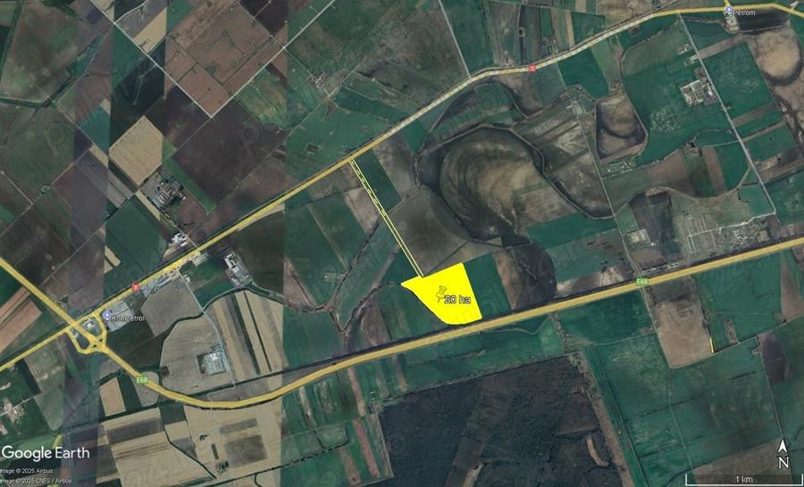 20 ha teren arabil intre Arad si Pecica - 5