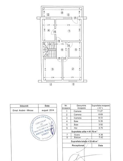 Bragadiru-Gloriei- casa 4 camere-101 mpu-91.000 Euro comision 0% - 34