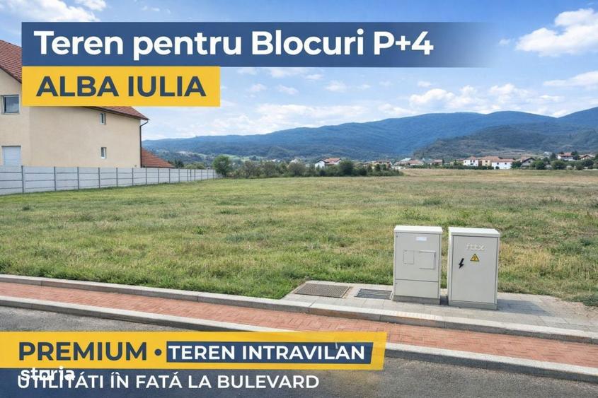 OKAZIE ! Teren Intravilan 4080 mp. D=31 m. PUZ aprobat P+3+1 Rh Asfalt - 2