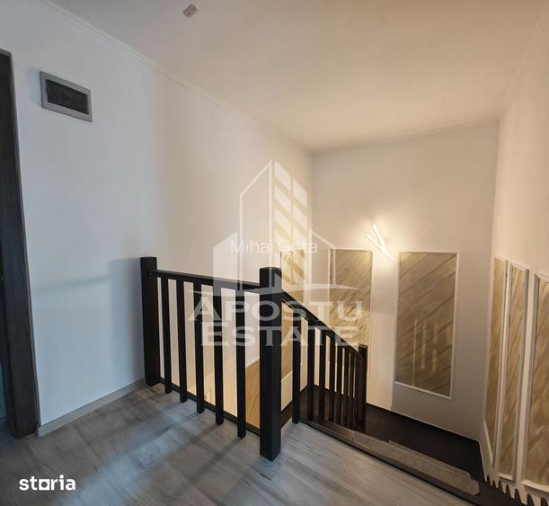 Duplex de vanzare cu 5 camere si 3 bai, mobilat si utilat, Dumbravita