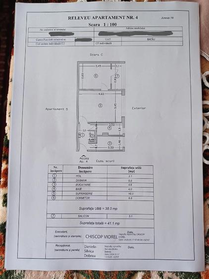 Vand 2 camere zona Orizont ( str.Letea ) - 10
