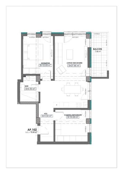 Apartamente Premium 3 camere Bratianu 211 - 4