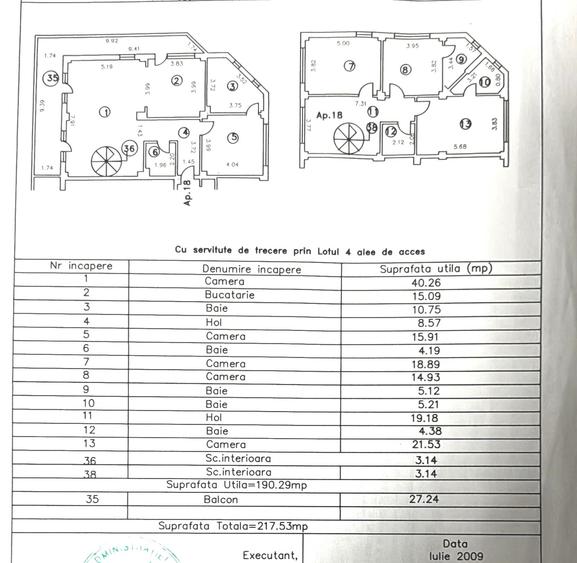 Penthouse tip Duplex su.217mp.in Mamaia Sat pe malul Lacului - 3