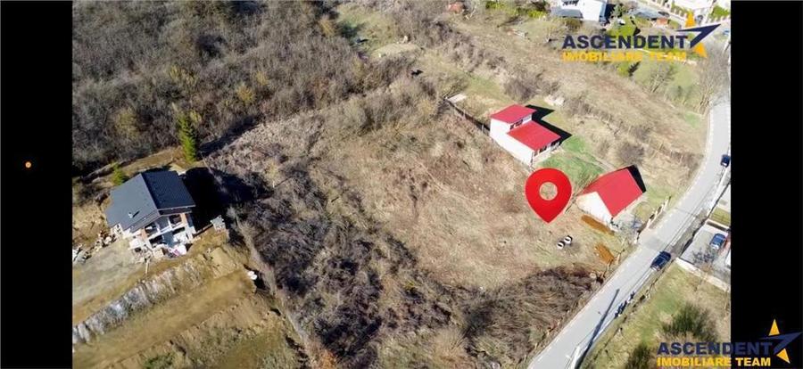 FILM!Teren intravilan, construibil in Valea Iubirii pe 500 mp, aria Corunca, acces facil spre T #226 - 1