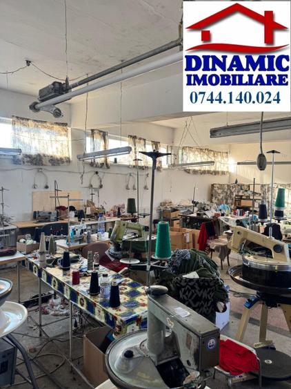 Spațiu industrial, de 1,176 mp, în Săvinești