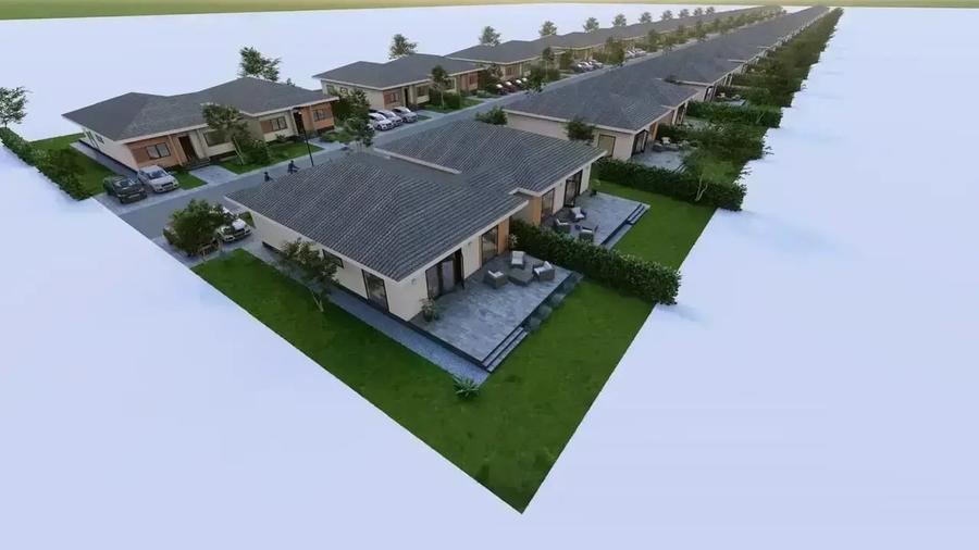 Vila individuala cu 4 camere, 105 mp utili, 400 mp teren CITY NORD - 5