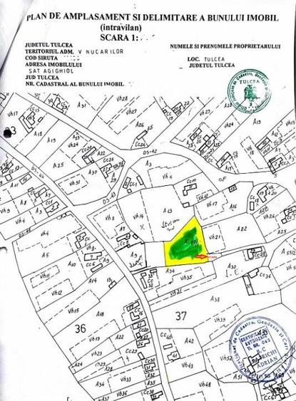 TEREN pentru casa AGIGHIOL 2500mp - 1