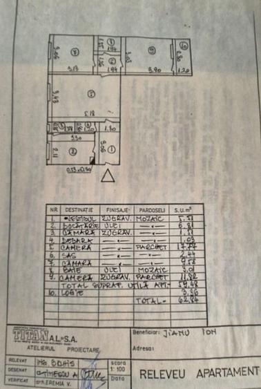 Apartament 3 camere Auchan Titan (vanzare sau Inchiriere) - 13