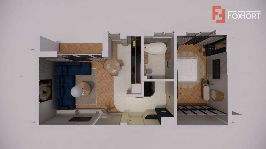 Apartament cu 2 camere, 53 mp utili - Zona Lipovei - 8