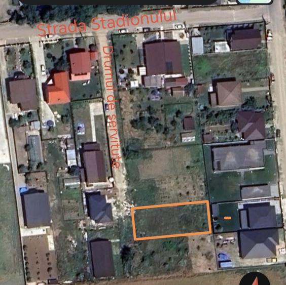 Teren Intravilan 538 mp -Balotesti - 2