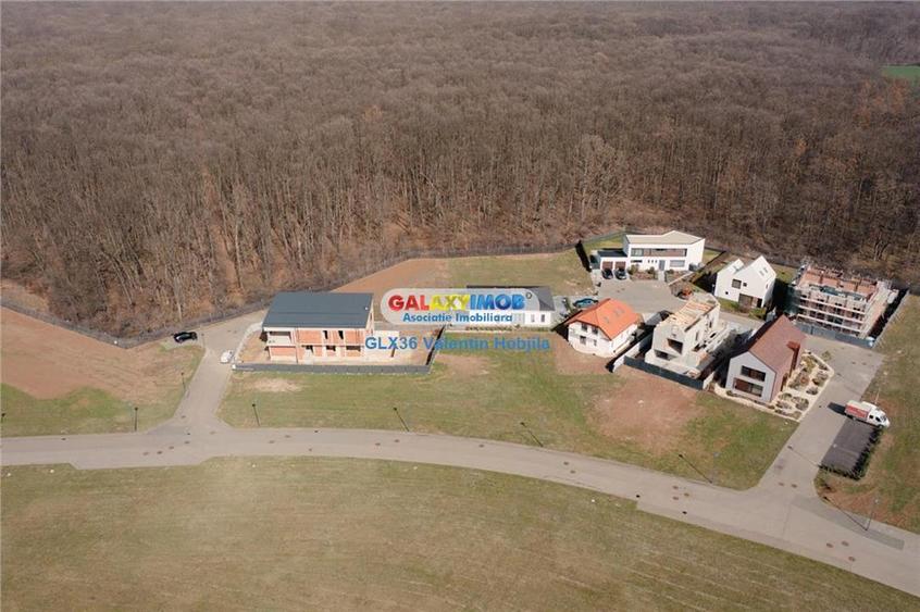 Vanzare teren 1290 mp cu proiect Balotesti Dumbrava Vlasiei padure - 6