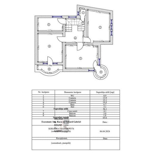 Cod Propietate - P39 Casa D+P+1+M Parcul Carol- Libertatii - 13
