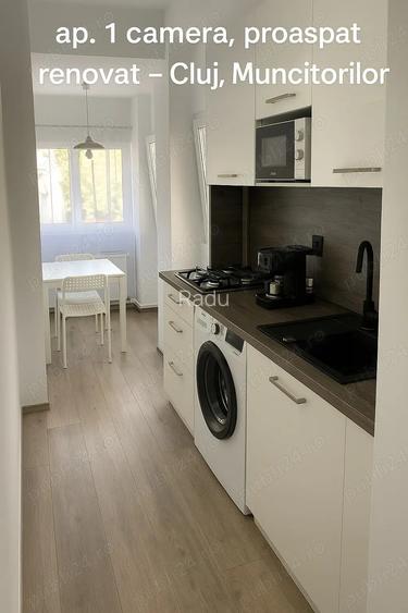 Apartament proaspat renovat 1 camera zona Cipariu (Str Muncitorilor)
