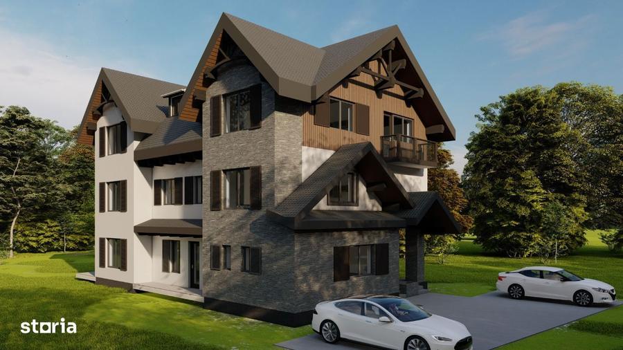 Studio open space cu terasa Busteni Zamora direct proprietar - 10