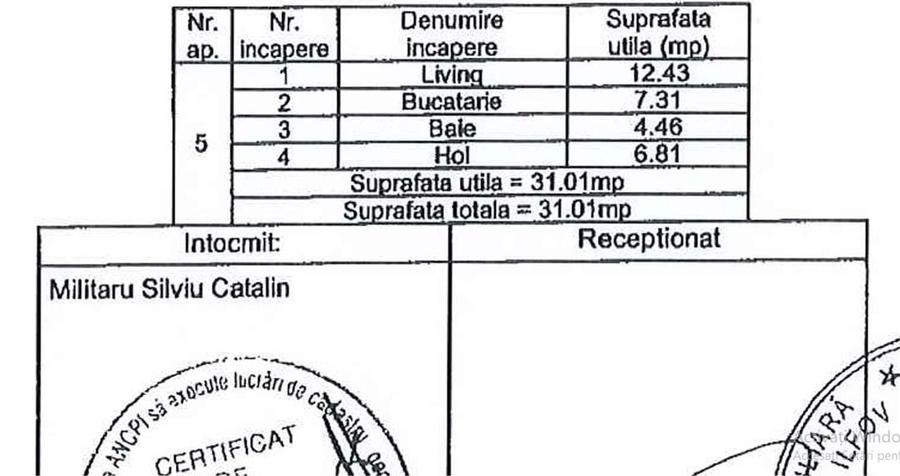 studio mob-util complet, investitie, la 3-5min de metrou Berceni - 2