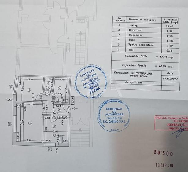 2 camere- Bloc nou-Berceni - Loc de parcare - 7