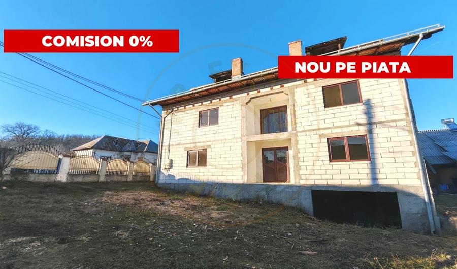 Casa generoasa cu teren de 1186 mp intravilan-Retevoiesti -Pietrosani-Arges! - 1
