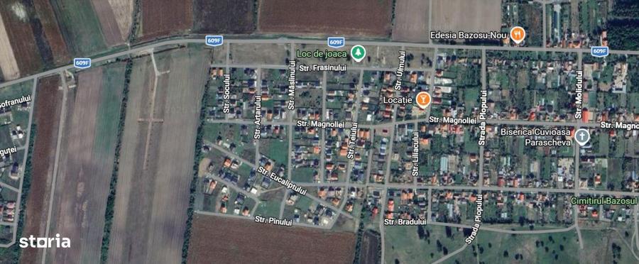 Parcela teren - 1335 mp - Bazosu Nou - 1