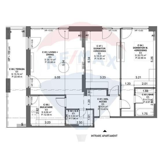 Vanzare  APARTAMENT CU 3 CAMERE -DEZVOLTATOR - 5