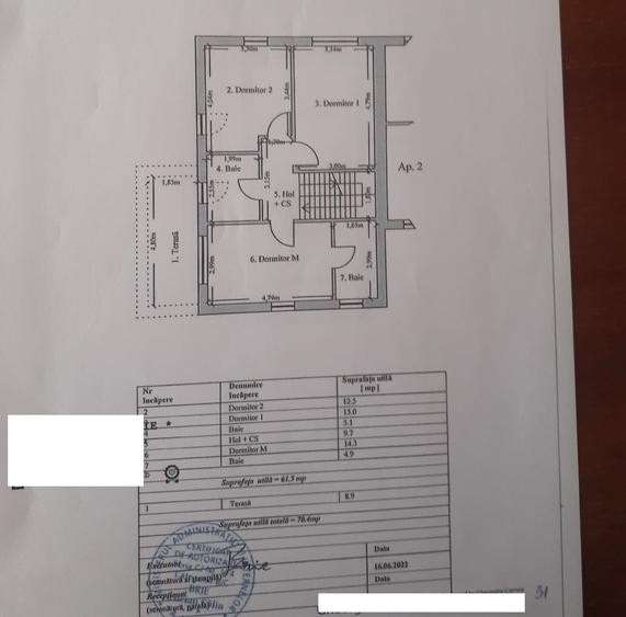 Duplex 7 camere in Europa, teren 260 mp, utili 160 mp - 4