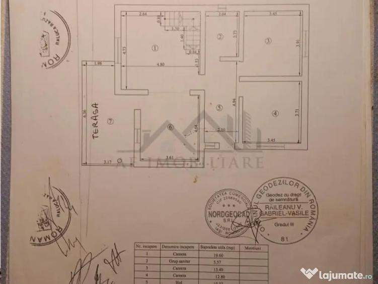 Copou Viticultori Vila D P M S.U.=181,74 Teren 415mp.constru - 3
