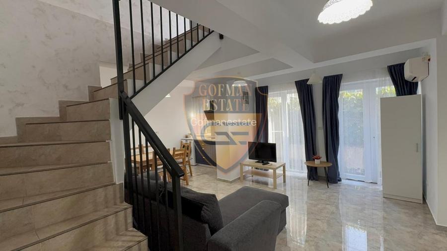 Duplex in vila, 3 c, Mamaia Nord, parcare, aer conditionat, curte, centrala gaze