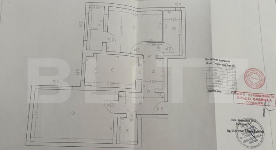 Ocazie Apartament decomandat, 58 mp, zona Sara - 1