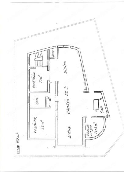 Apartament cu 3 camere decomandat în Beller
