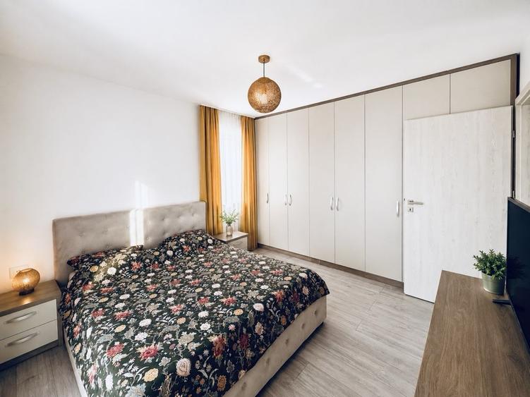 Apartament 2 camere Giroc 56 mp | 2 balcoane | Parcare privata | Complet mobilat | - 7