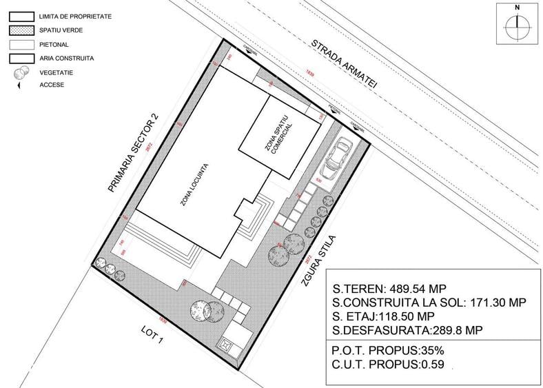 PROPRIETAR | 6 camere | +beci + garaj + parcare | teren 489 mp - 2