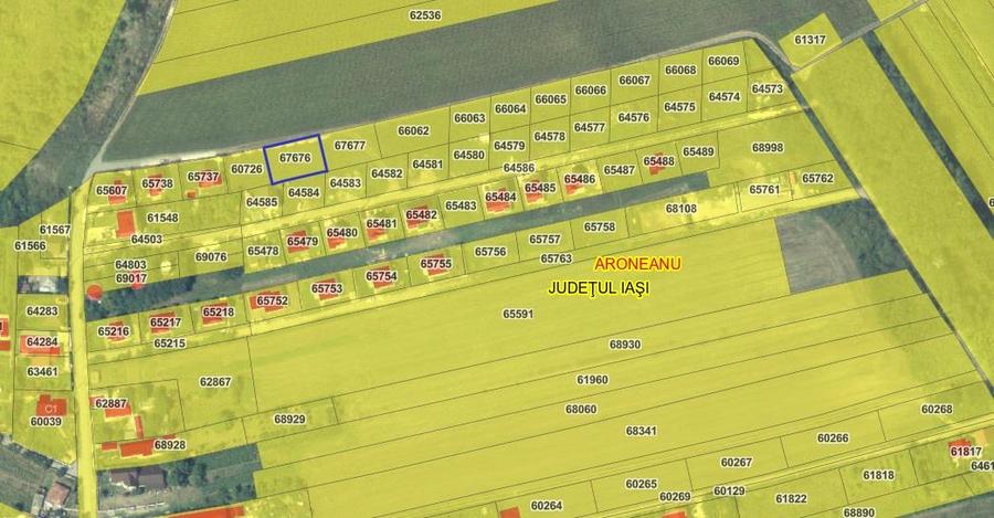 Aroneanu str Viisoarei TEREN 2 loturi x 650 mp. Intravilan cu utilitati zona con - 4