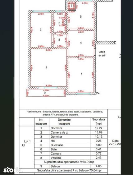 Apartament cu 3 camere decomandate - 66 mp - Deva - 2