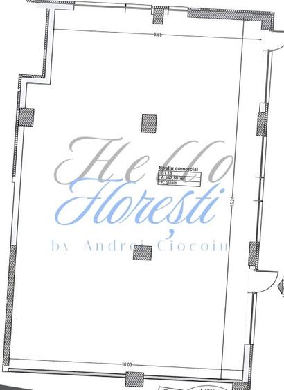 Spatiu comercial 148mp, zona Manastur - 4