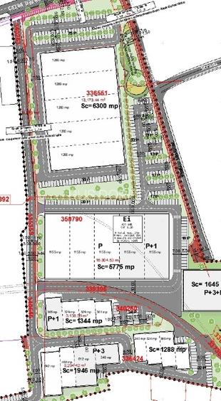 Vind teren intravilan in Cluj Napoca str Calea Dezmirului , in zona industriala