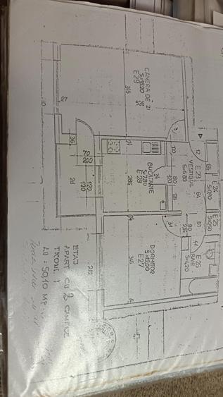 Vand apt. 2 cam Tineretului, Albinelor,4 4,anvelopat pe int ?i depuse acte pt ext, multiple imbunat. - 1
