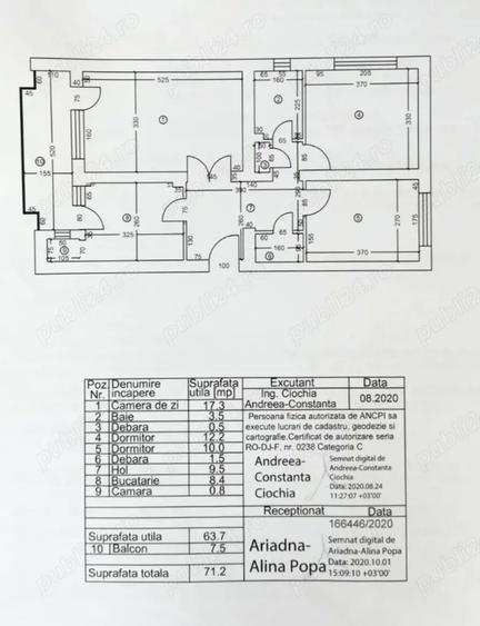 Proprietar - 3 decomandate Calea Bucuresti - 2