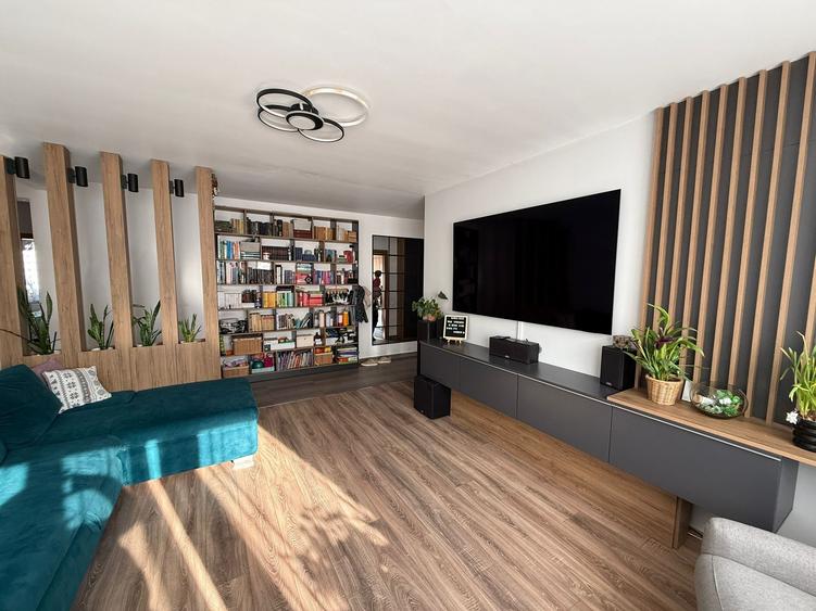 Apartament cu 3 camere si doua bai. Comision 0 - 1