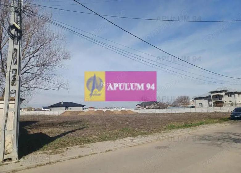 Teren intravilan cu utilitati Dragomiresti Vale