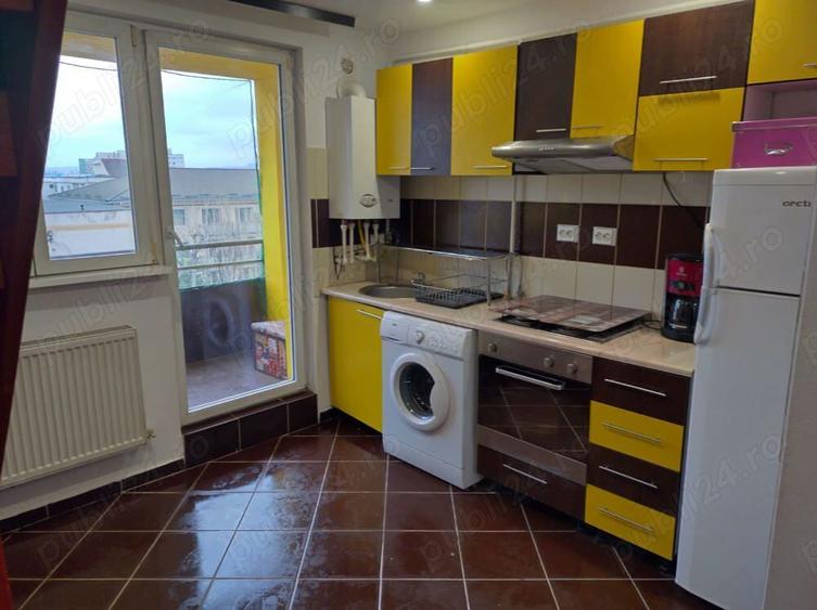 Apartament tip mansarda ,situat la etajul 5 5 , compartimentat pe 2 niveluri -zona Nicolina - 1