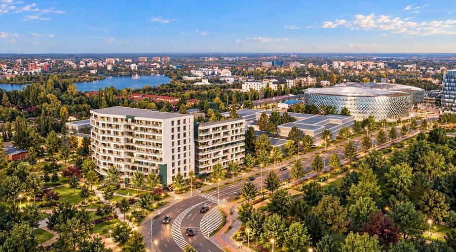 Apartament cu 2 camere decomandat, mobilat în Băneasa